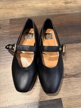 DV by Dolce Vita Women's Mulaney Buckle Mary Jane Flats - Size 6
